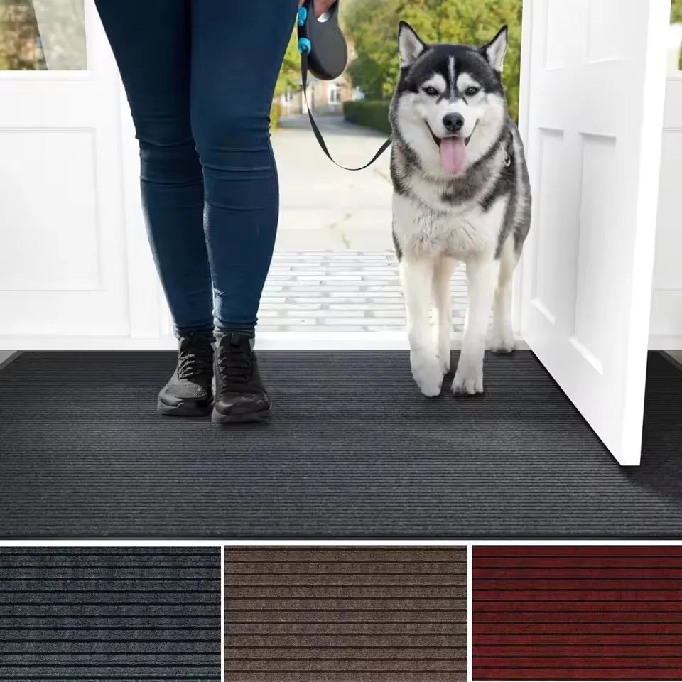 Non-Slip Indoor Outdoor Doormat | Machine Washable Floor Mat