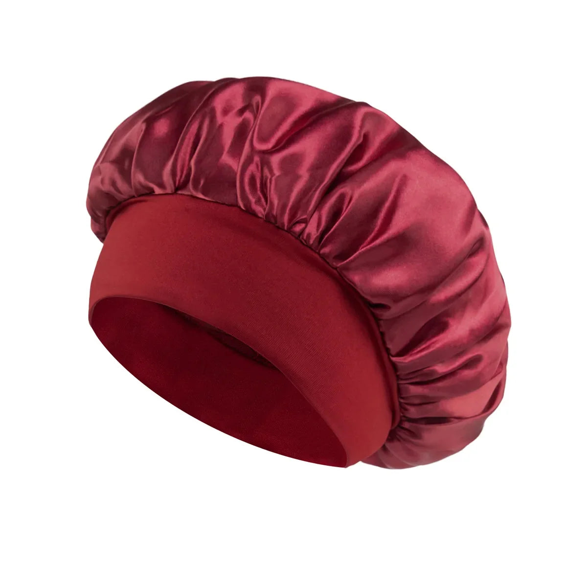 Satin Silk Sleep Bonnet | Large Hair Wrap for Long & Curly Hair