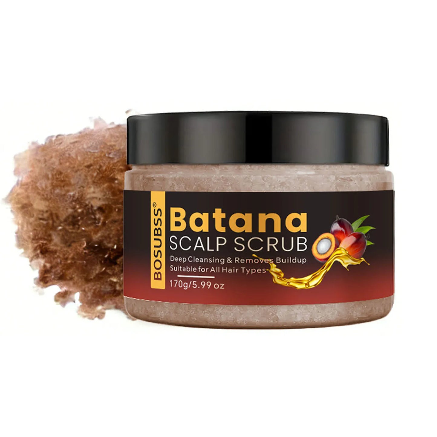 Rosemary Scalp Scrub – Natural Oil Control, All Hair Types