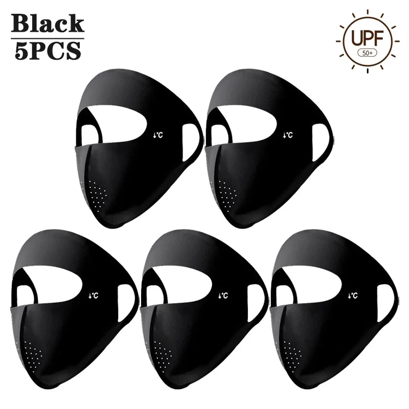 UV Full Face Mask – Breathable Sun Protection for Cycling & Travel