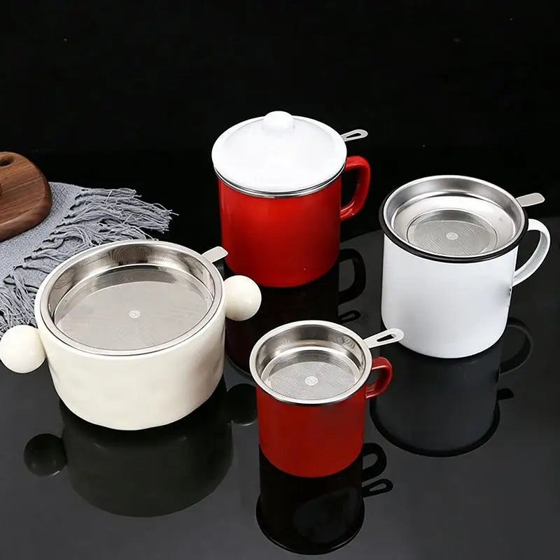 Stainless Steel Fine Mesh Strainer – Tea, Coffee & Flour Sifter