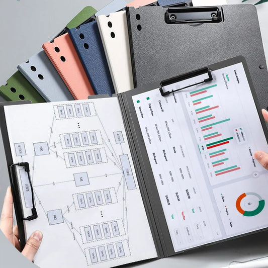 A4 Document File Envelopes Folder Lock Button Design Larger Capacity Peaceful Pleasures Health and Wellness