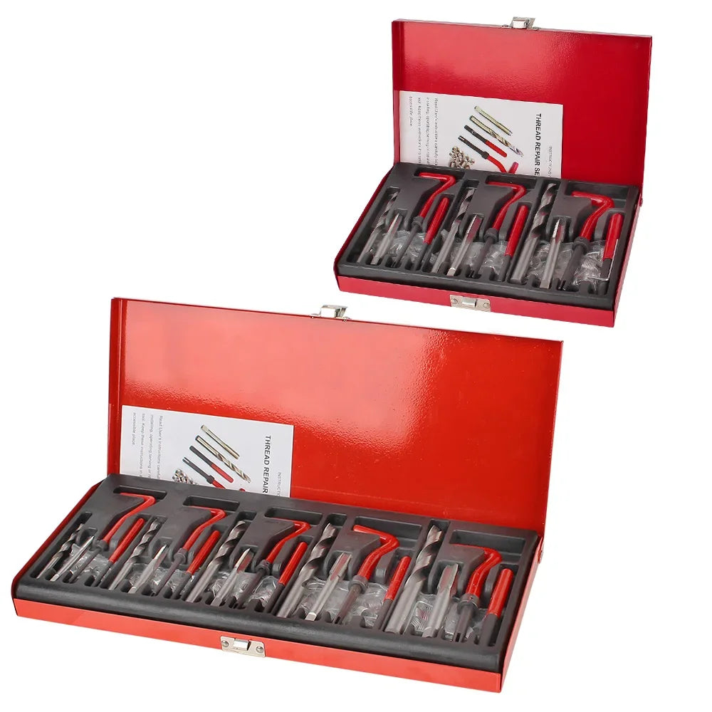 88/131pcs Car Repair Tools Screwdriver Screw Bolt Driver Engine Block Restoring M5 M6 M8 M10 M12 Thread Set Vehicles Accessories Peaceful Pleasures Health and Wellness