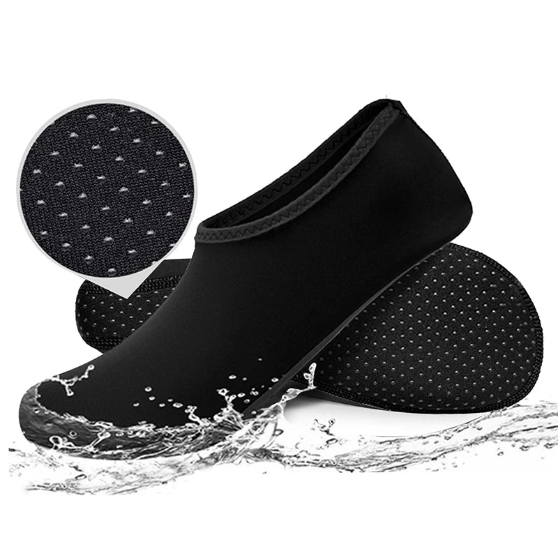 Quick-Dry Water Socks | Non-Slip Unisex Beach Swim Shoes