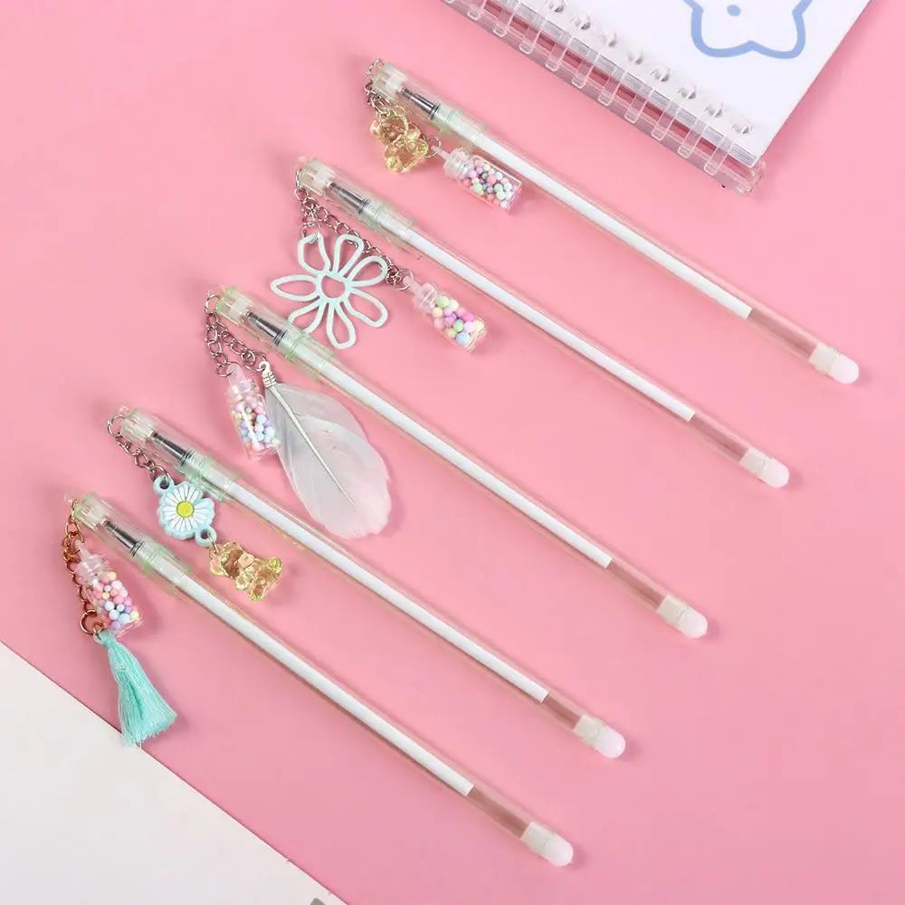 Bear Drifting Bottle Erasable Gel Pen – Cute Girl Stationery