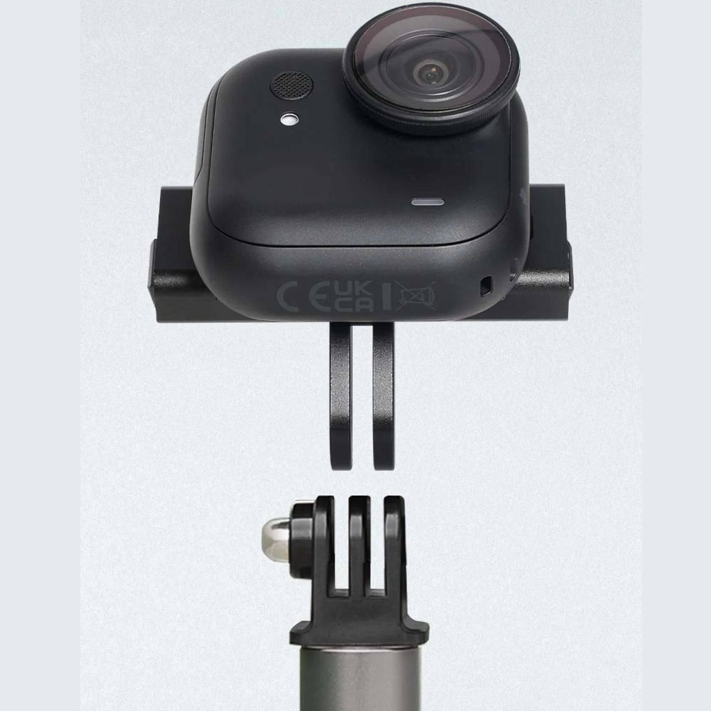 Camera Magnetic Quick Release Adapter Mount For Insta360 Go Ultra Camera Aluminum Alloy And Soft Silicone Camera Stand Adapter Peaceful Pleasures Health and Wellness