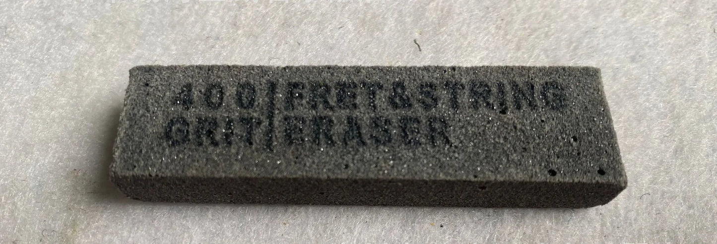 Guitar Fret Polishing Erasers Abraisive Rubber Wire 180 Amp 400 1000