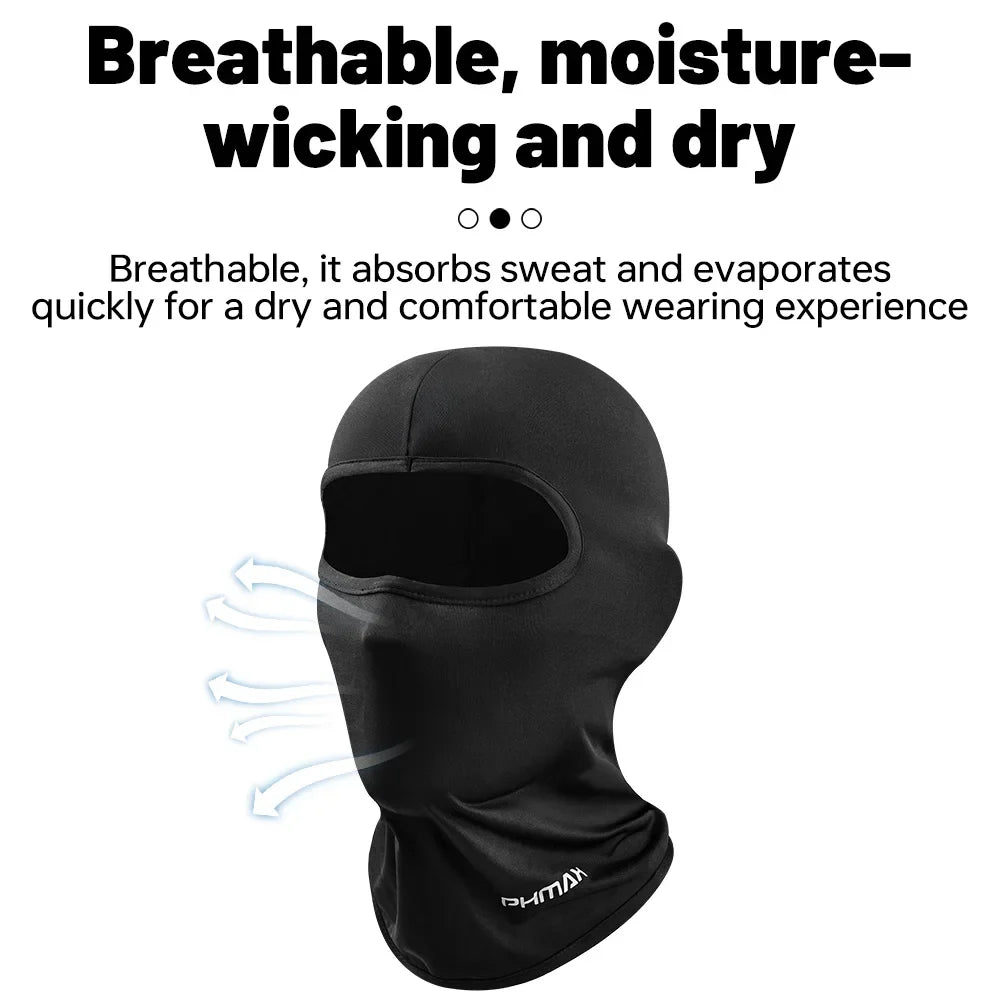 PHMAX Cycling Balaclava – UV Protection Breathable Face Mask