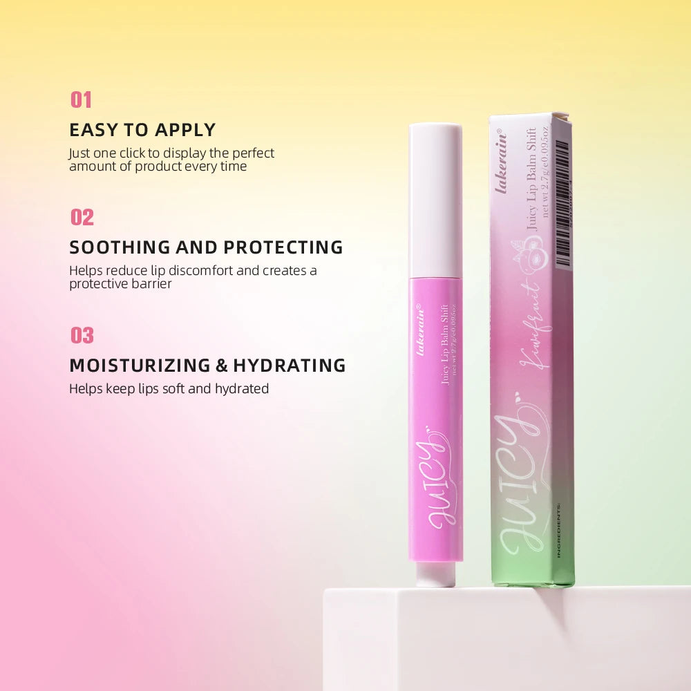 Juicy Lip Balm Shift Nourish Moisturize Long Lasting Hydrating Fade Lip Lines Prevent Dry Lips Magic Color Changing Lipstick Peaceful Pleasures Health and Wellness