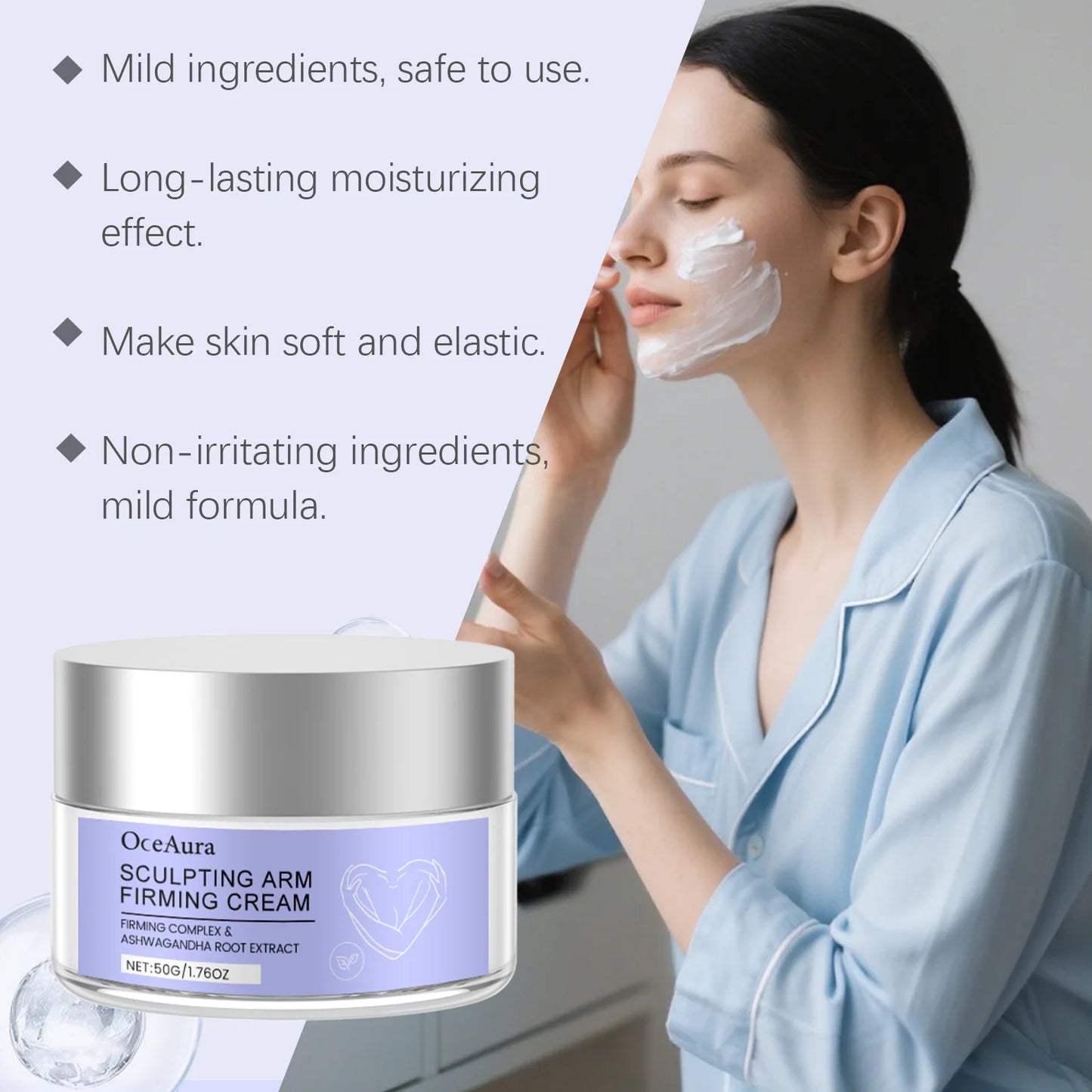 Retinol Firming Face Cream – Anti-Wrinkle & Brightening, 50g