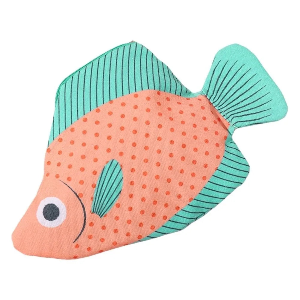 Pufferfish Back-To-School Stationery Bag Pen Bag Deep-Sea Fish Fish Pencil Case Desktop Storage Aesthetic Peaceful Pleasures Health and Wellness Style 2