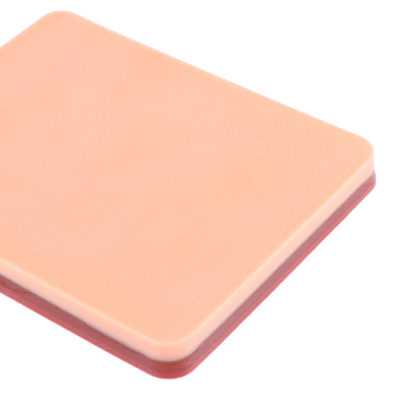 Silicone Simulation Skin Suture Training Model Surgical Suture Knotting Teaching Pad Gadgets Self Designed Wounds Reusable Peaceful Pleasures Health and Wellness onesize