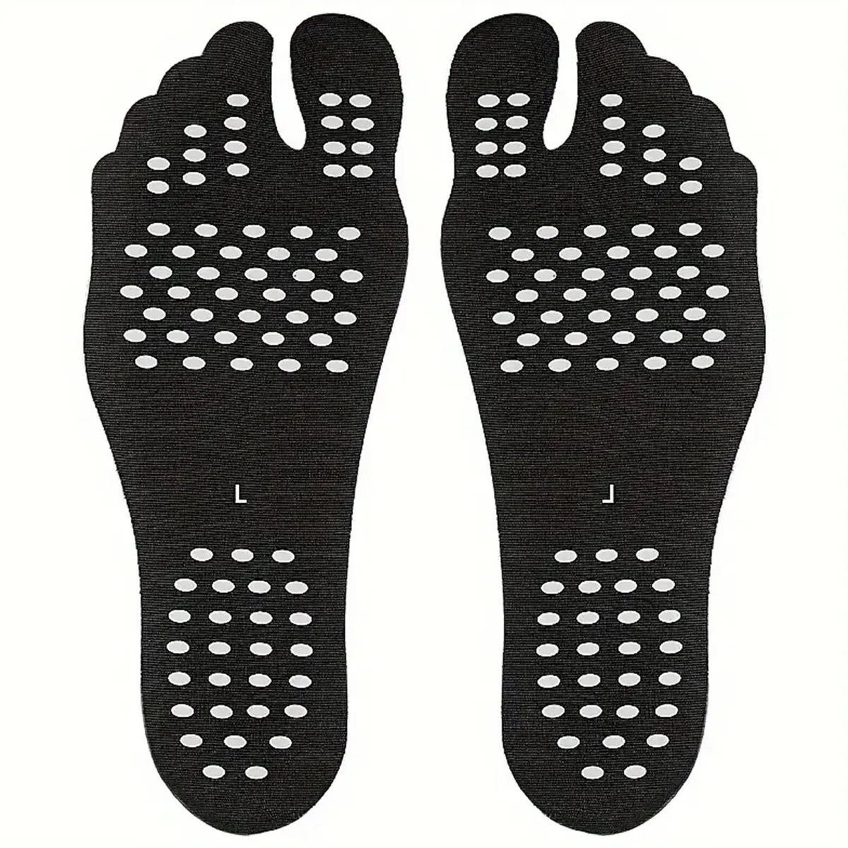 RooRuns Disposable Self-Adhesive Beach Foot Pads | 1 Pair
