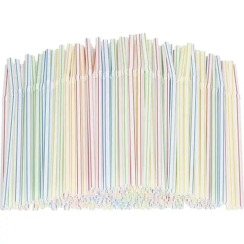 Colorful Flexible Drinking Straws 50–1000 Pcs | Party & Kitchen