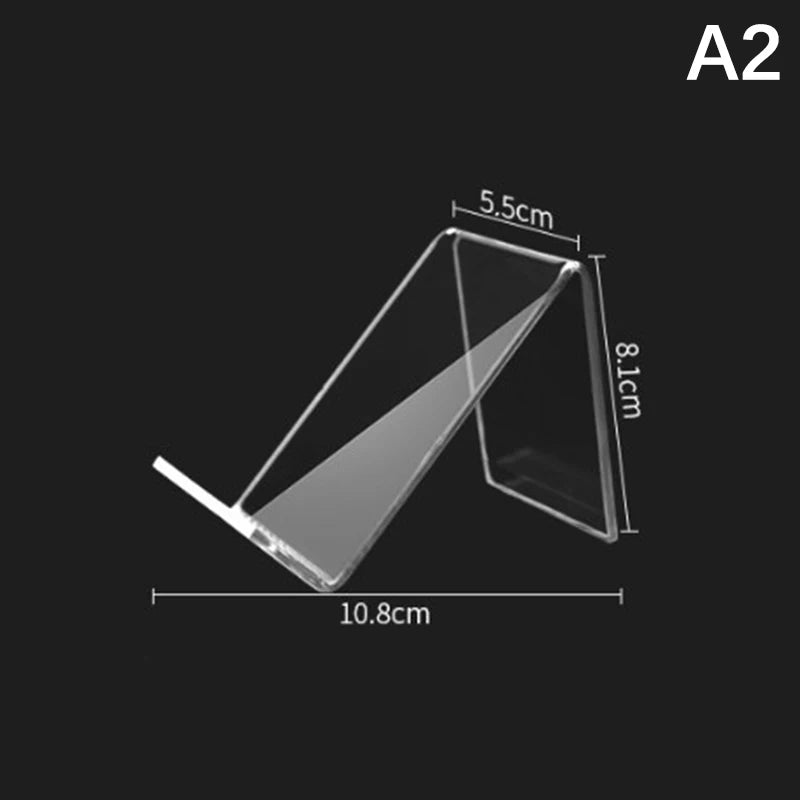 Clear Acrylic Phone Stand – Universal Desktop Holder & Desk Dock