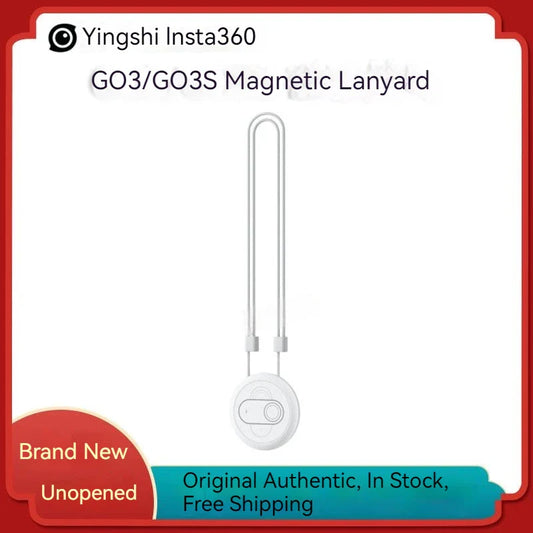 Insta360 GO 3S / GO 3 Magnet Pendant POV Necklace & Angle Insert Action Camera Mount Oasis Select