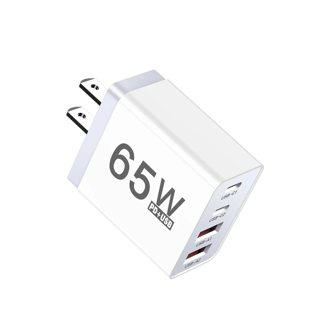 65W USB-C Fast Charger AU Plug – iPhone Samsung Xiaomi