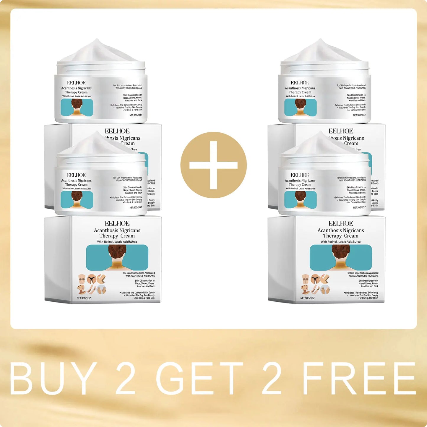 EELHOE Brightening Nourishing Cream – Neck, Underarm & Joints