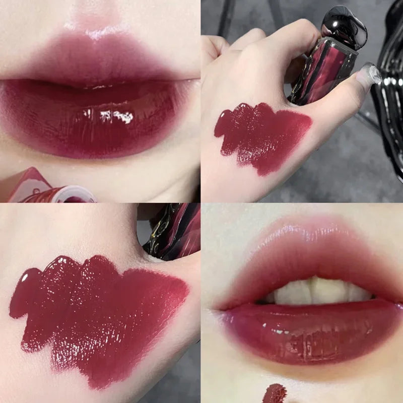Gege Bear Mirror Glacier Lava Lip Glaze – Glossy & Waterproof