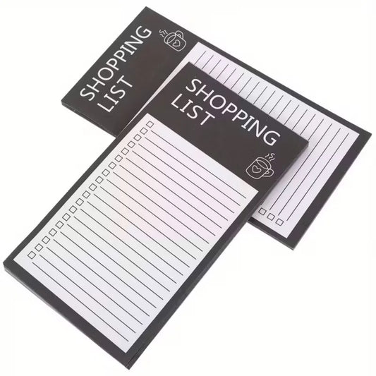 Magnetic Grocery List Planning Pad-notepad Checkboxes-ideal Easy Peaceful Pleasures Health and Wellness