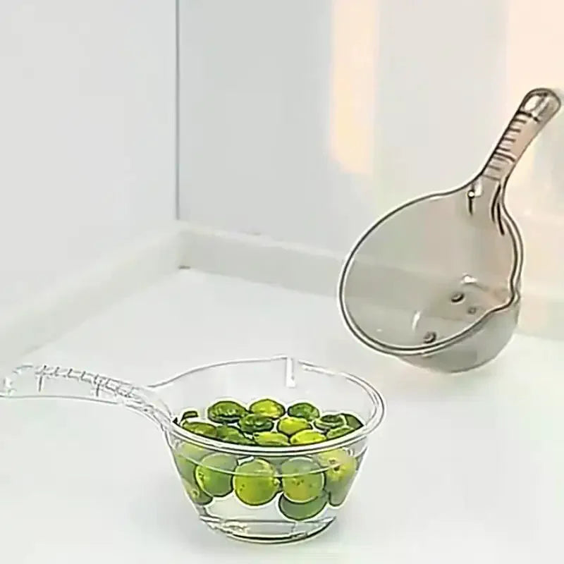 Transparent Thickened Plastic Water Ladle & Kitchen Scoop