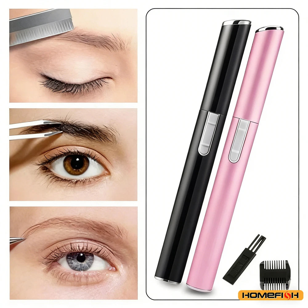 For Women: Mini Electric Trimmer for Eyebrow, Facial & Body Hair Removal - Neck, Lips, Arms, Legs Peaceful Pleasures Health and Wellness