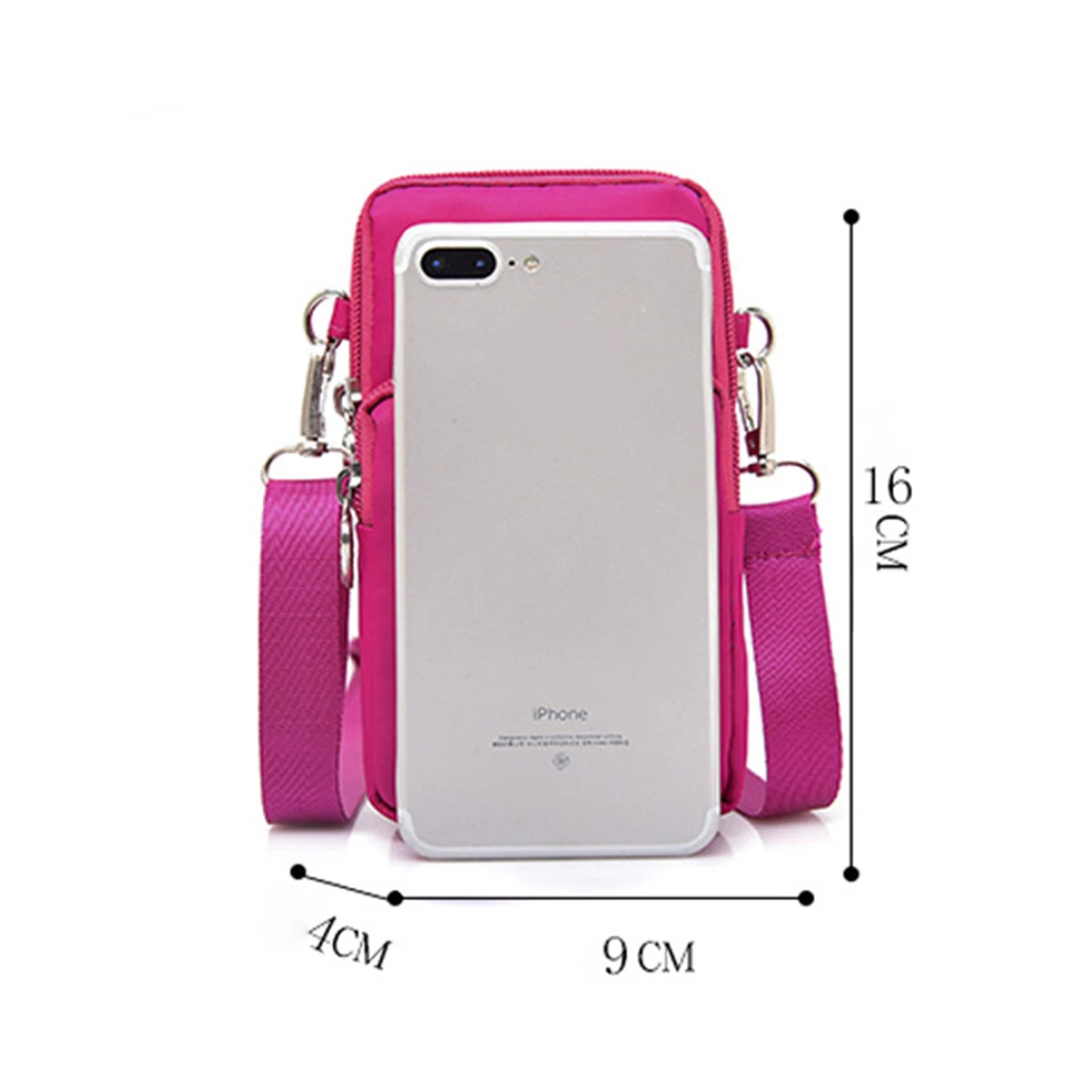 Women Cellphone Shoulder Bag Card Portable Bag Card For Various Phone Size Peaceful Pleasures Health and Wellness