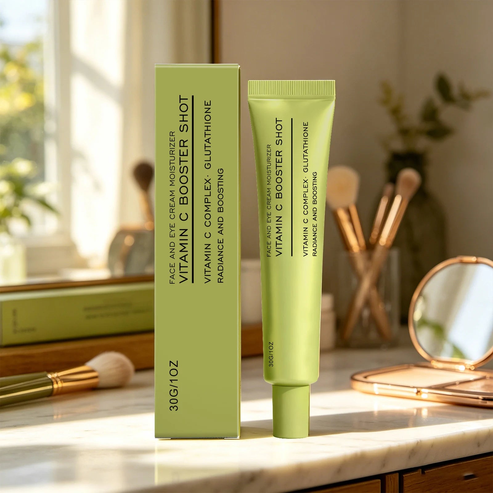 Niacinamide Moisturizing Cream Tighten Skin Soothing Enhance Elasticity Improve Rough Skin Texture Brighten Boosting Eye Cream Peaceful Pleasures Health and Wellness