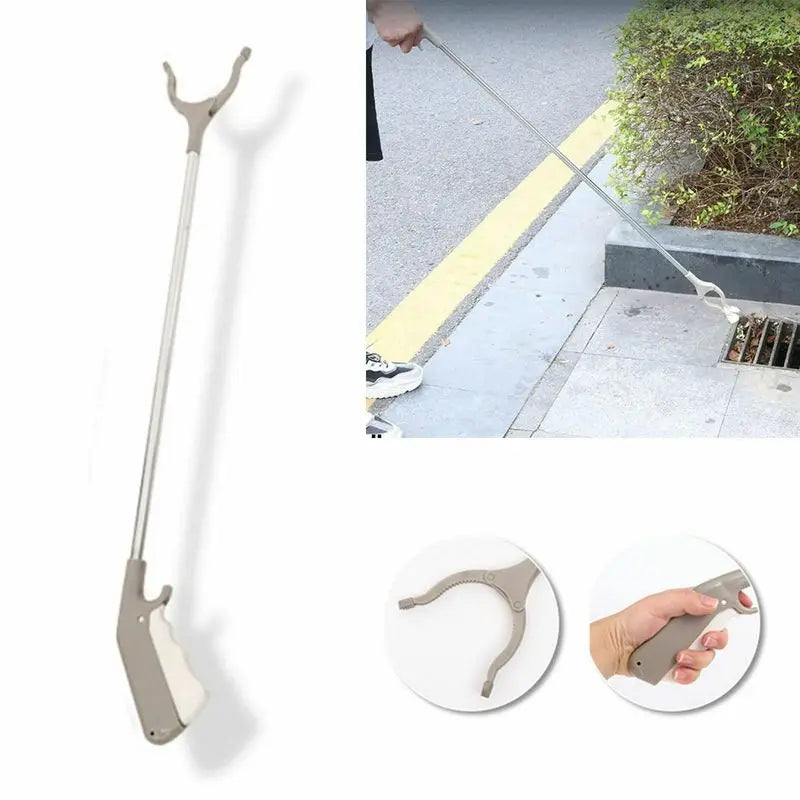 Telescopic Grabber Reacher Tool – Trash Picker Claw Stick Grabber Reacher Tool Peaceful Pleasures Health and Wellness Default Title