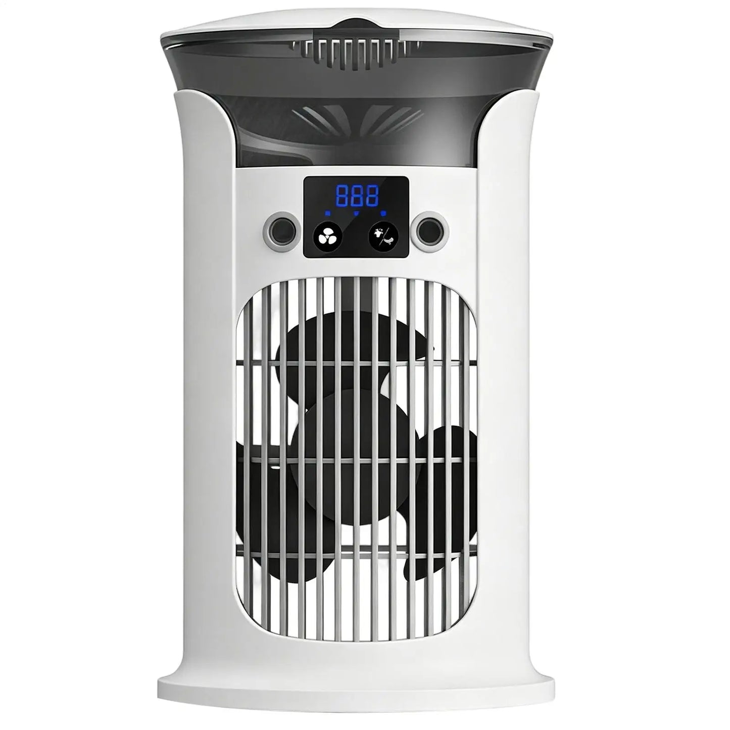 Portable Fan Portable Adjustable Cooling Cooler With Light Standing Desk Fan For Home Living Room Indoor Bedside Office Kitchen Peaceful Pleasures Health and Wellness