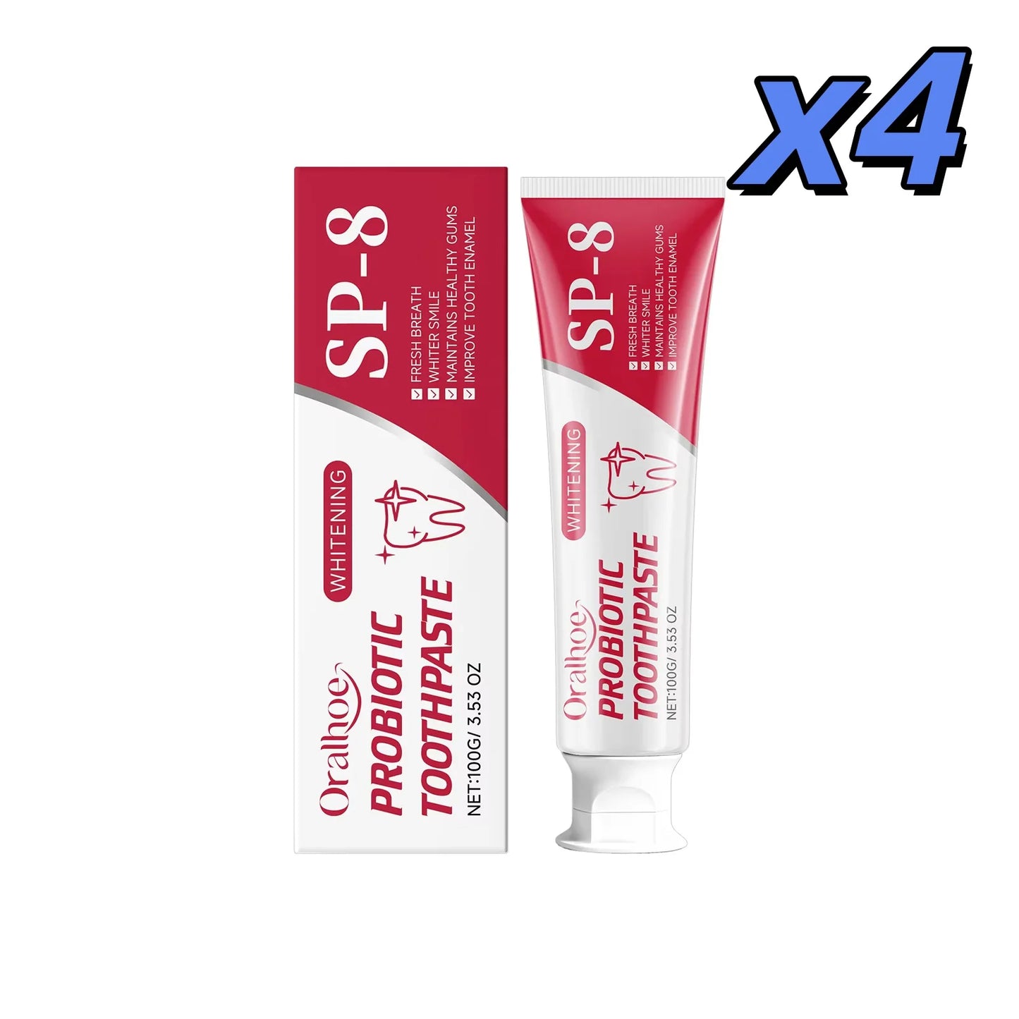 Oralhoe Probiotic Toothpaste | Enamel, Gums & Fresh Breath