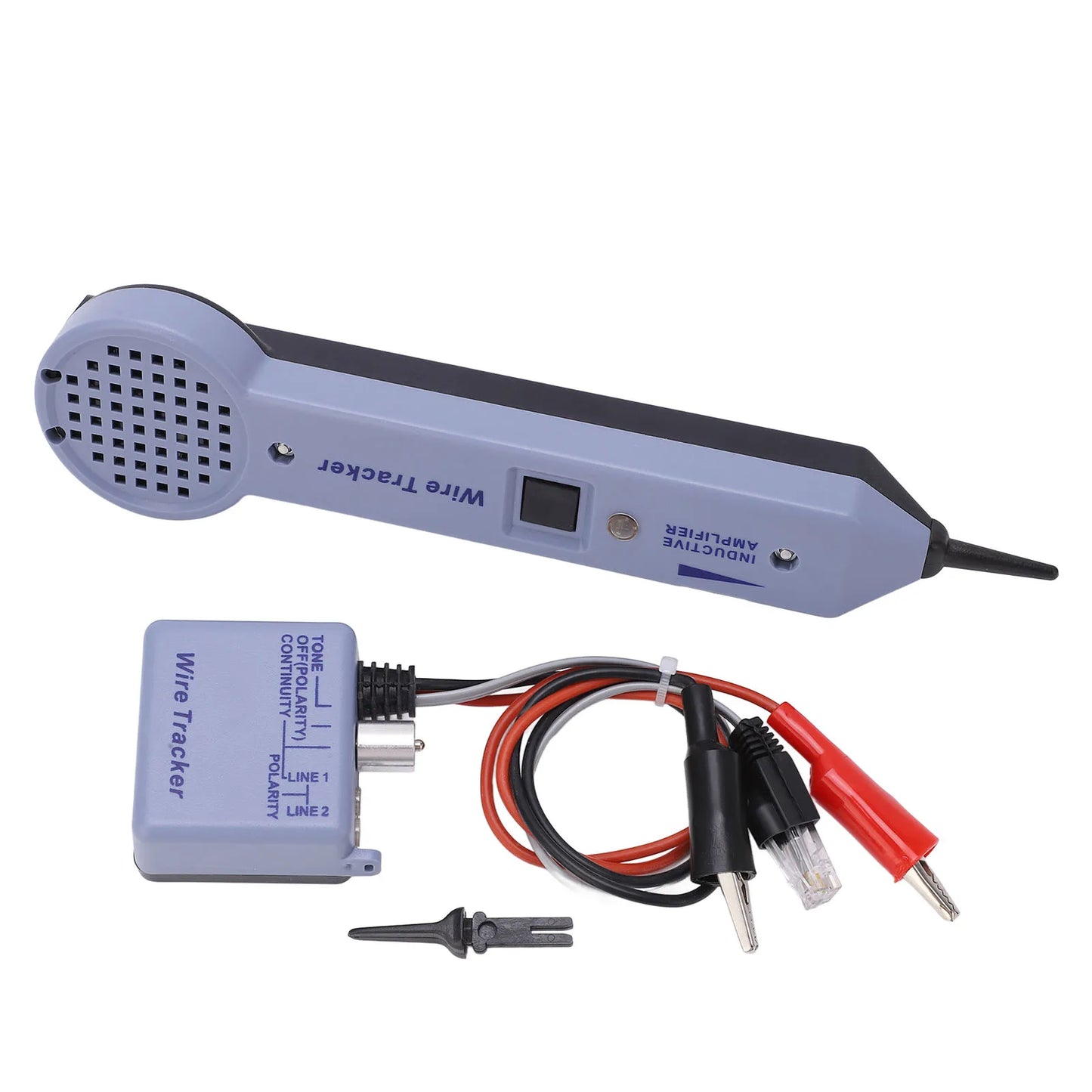 Network Cable Tracing Tester Kit Audio Adjustable Induction Amplifier Cable Toner Detector Cable Toner Detector Peaceful Pleasures Health and Wellness