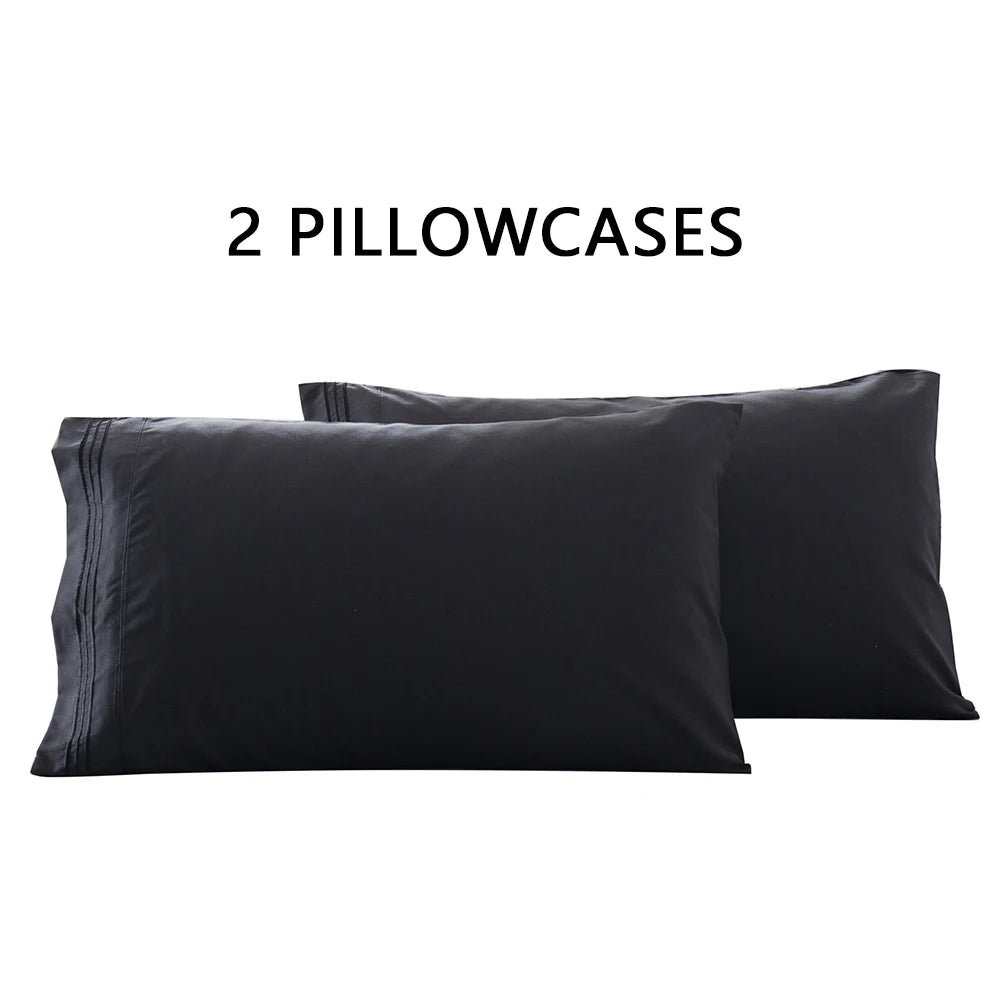 Battilo Soft Microfiber Pillowcase Set of 2 | Queen & King Size