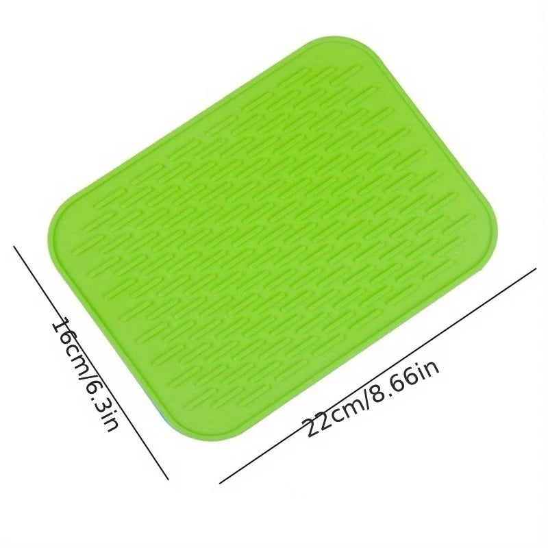 Silicone Heat Resistant Kitchen Mat – Flexible Hot Pad Trivet