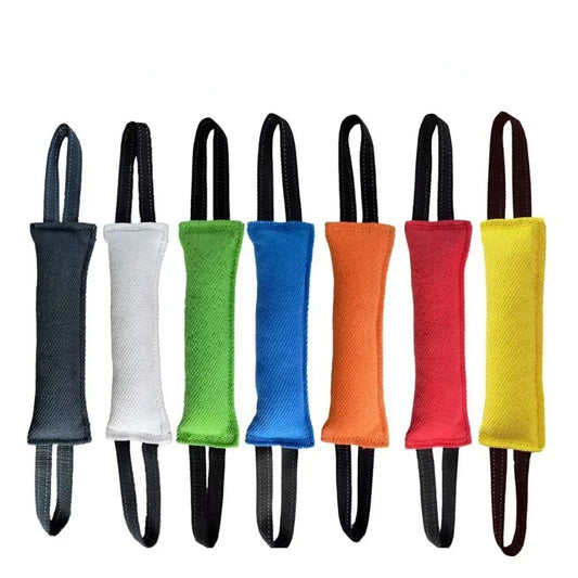 Flax Dog Tug Toy – Durable Bite Stick for Training Dog Training Toy Peaceful Pleasures Health and Wellness