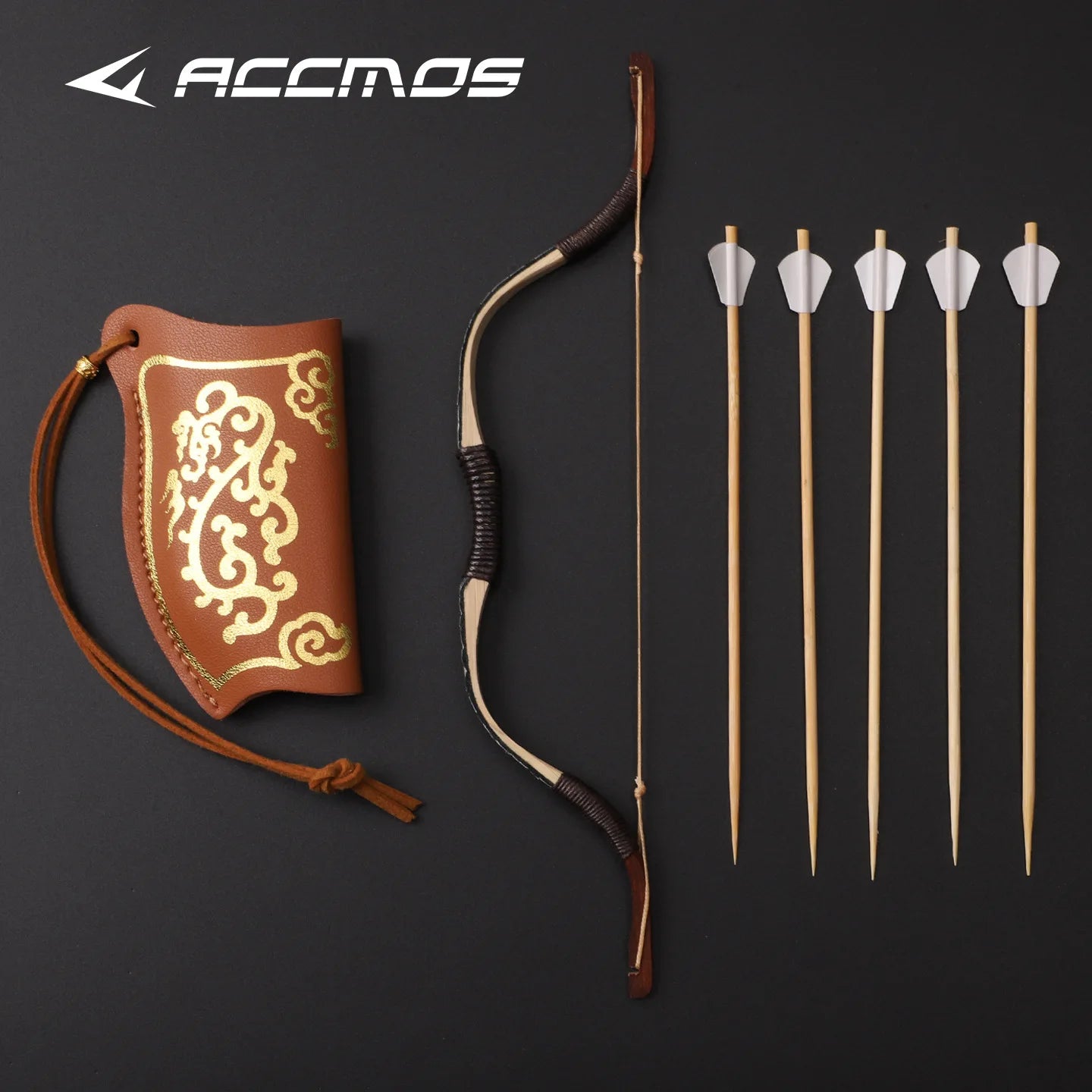 Mini Traditional Recurve Bow Arrow Small Archery Supplies Kids Toy