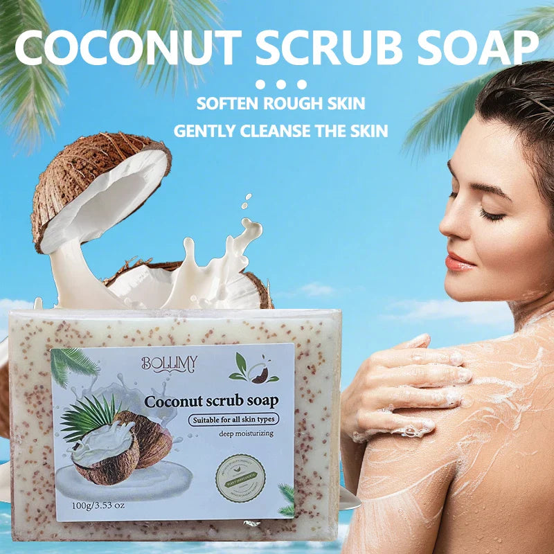 Coconut Particle Soap – Moisturizing & Gentle Body Bar