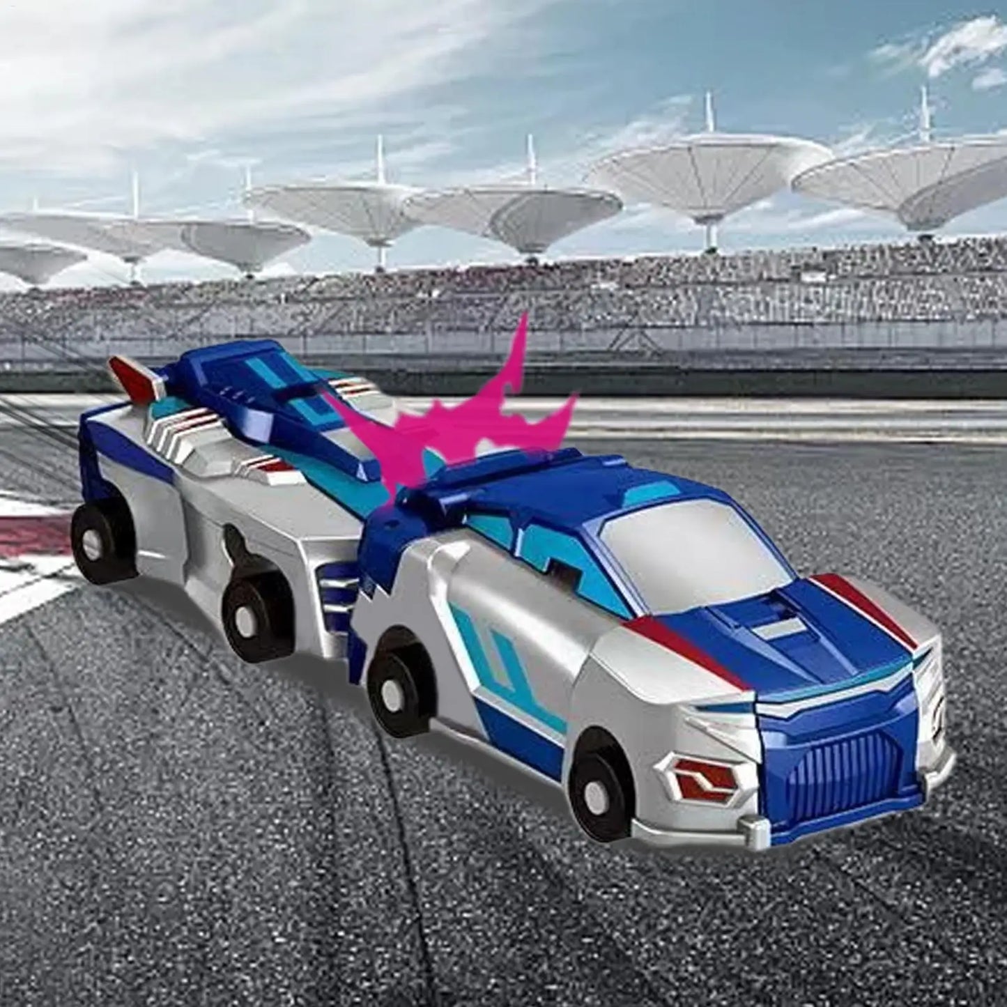 Dinosaur Car Toy Magnetic Dragon Toys Collision Transforming Dinosaur Car Toy Fun Transforming Cars for Toddler Preschool School Peaceful Pleasures Health and Wellness