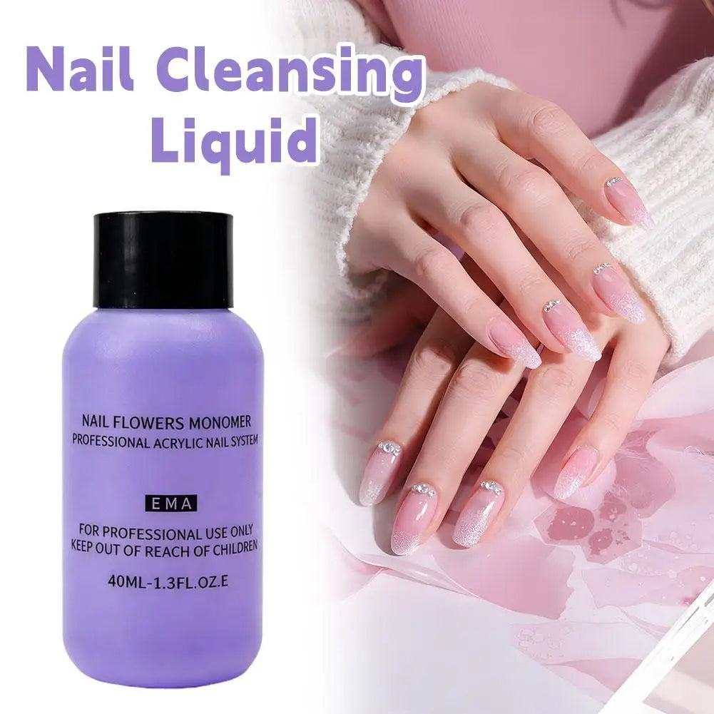 Nail Acrylic Liquid Monomer for Professional Manicure Peaceful Pleasures Health and Wellness