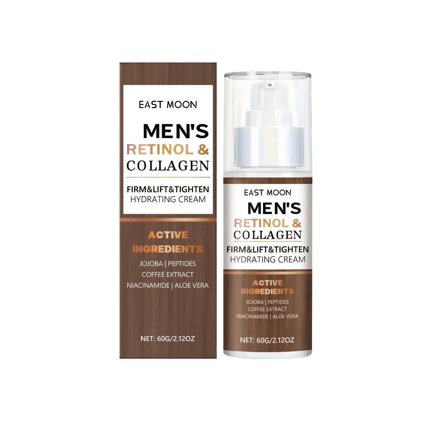 Men's Retinol & Collagen Anti-Aging Face Cream | Non-Greasy