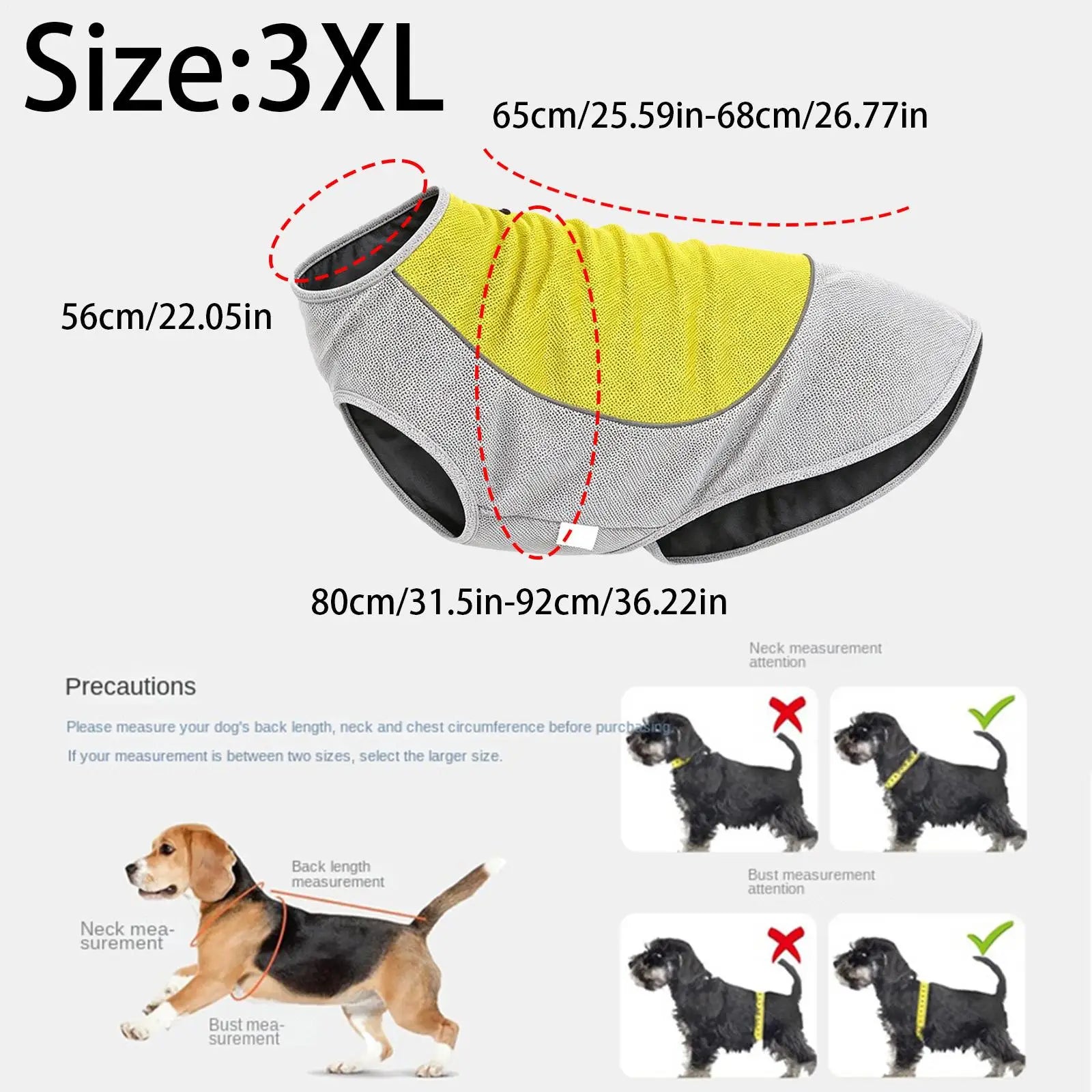 Cooling Dog Vest Comfortable Fit Breathable With Ice Bag Pocket Dog Cooling Jacket For Beach Play Walking Picnic Park Outing Peaceful Pleasures Health and Wellness