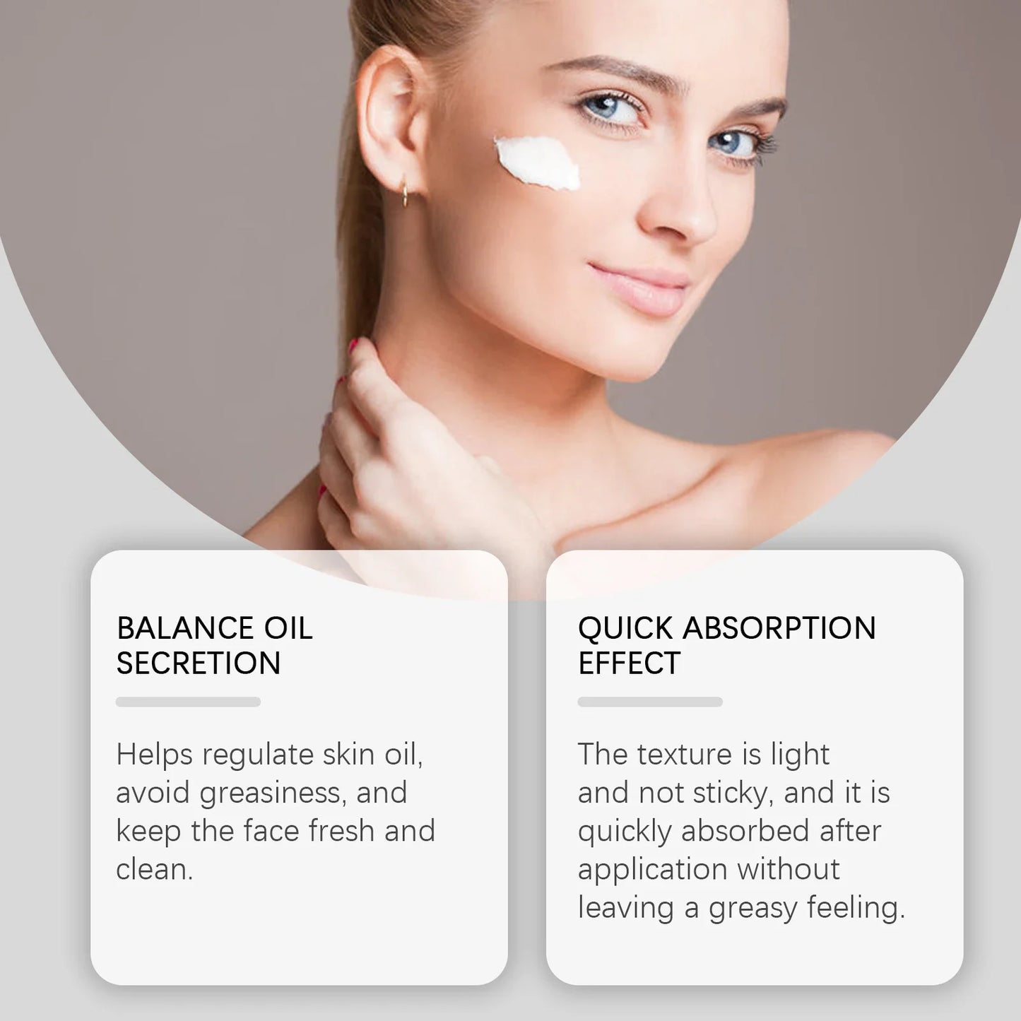 Ouhoe Zinc Acne Cream – Pore Minimizer & Oil Control 50g