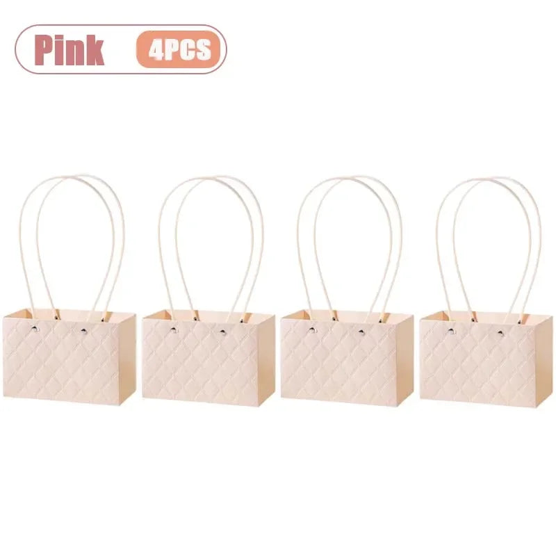Reusable Waterproof Floral Gift Tote Bags | Wedding & Party