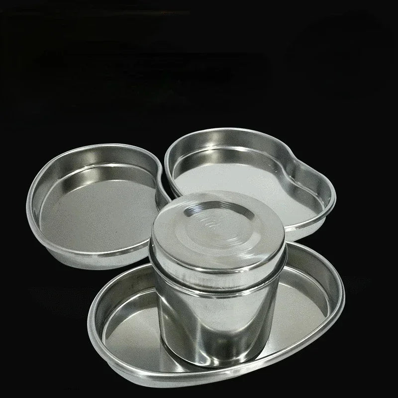 Tattoo Tray Stainless Steel Tattoo Tray Surgical Disinfection Bending Plate Dental Eyebrow Tattoo Sterilization Tools Peaceful Pleasures Health and Wellness
