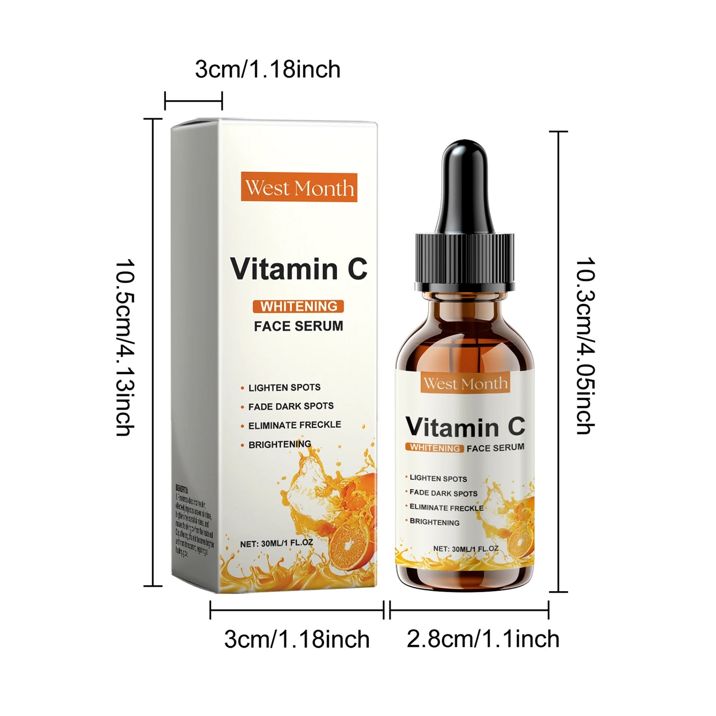Vitamin C Face Serum – Dark Spot, Brightening & Firming 30ml