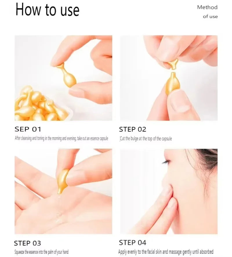 20-Pack Hyaluronic Acid Capsule Serum – Anti-Aging & Brightening