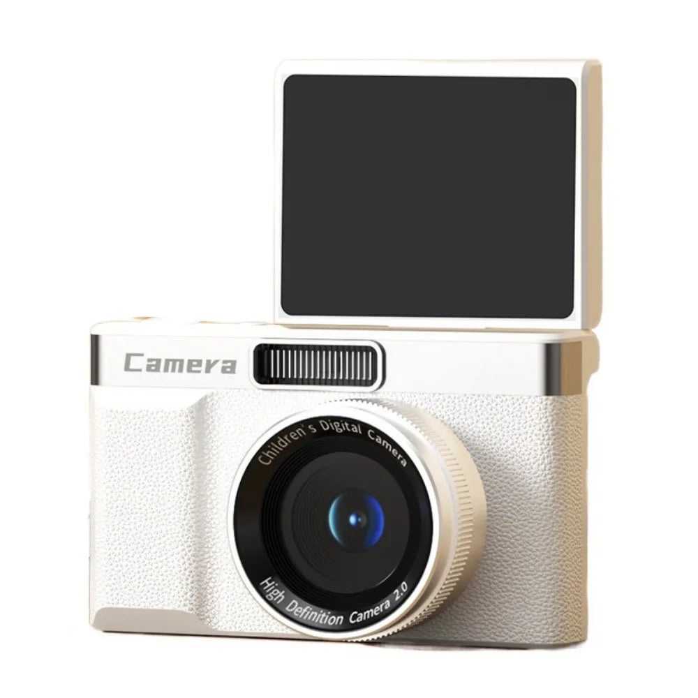 1080P HD Digital Camera 4K 8x Zoom 180° Flip Screen
