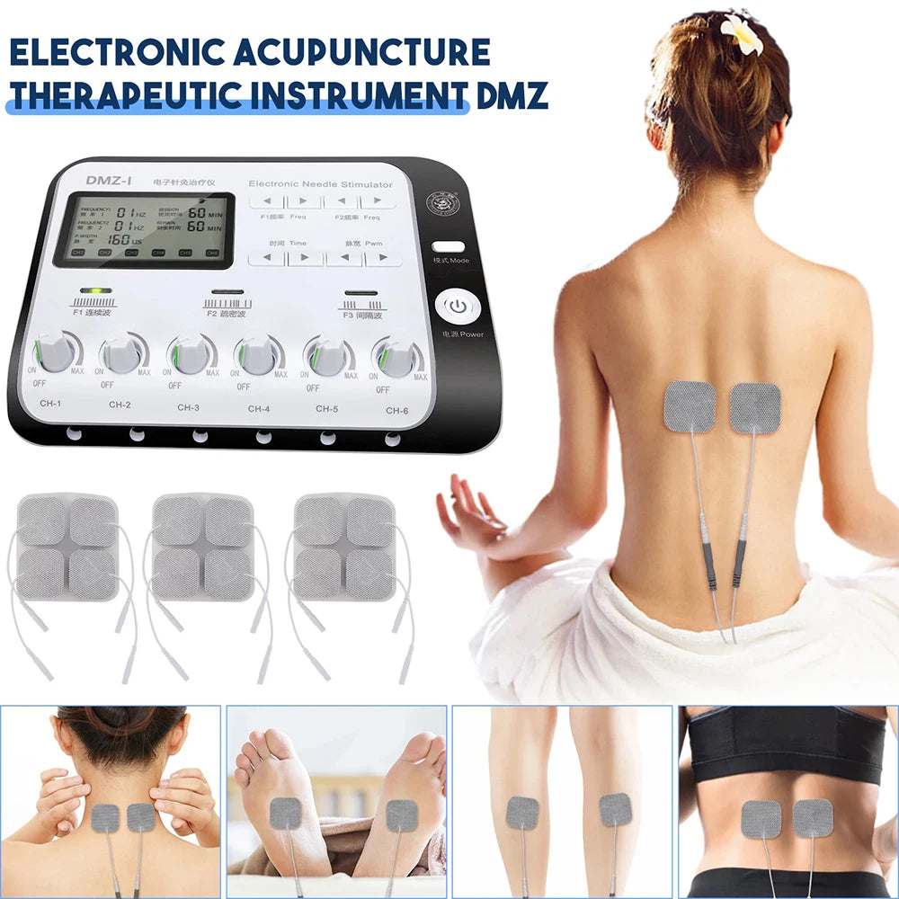 MagCellapy TENS Acupuncture Muscle Stimulator | 6-Output Pain Relief
