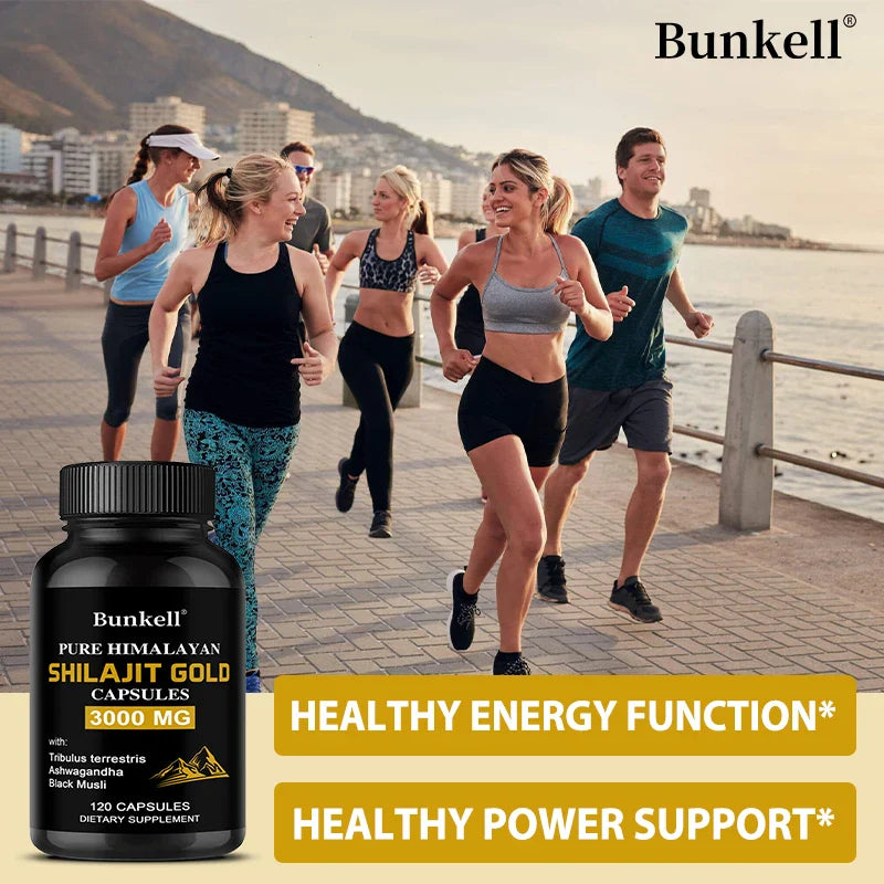 Shilajit Extract Capsules – Energy, Immunity & Mental Clarity
