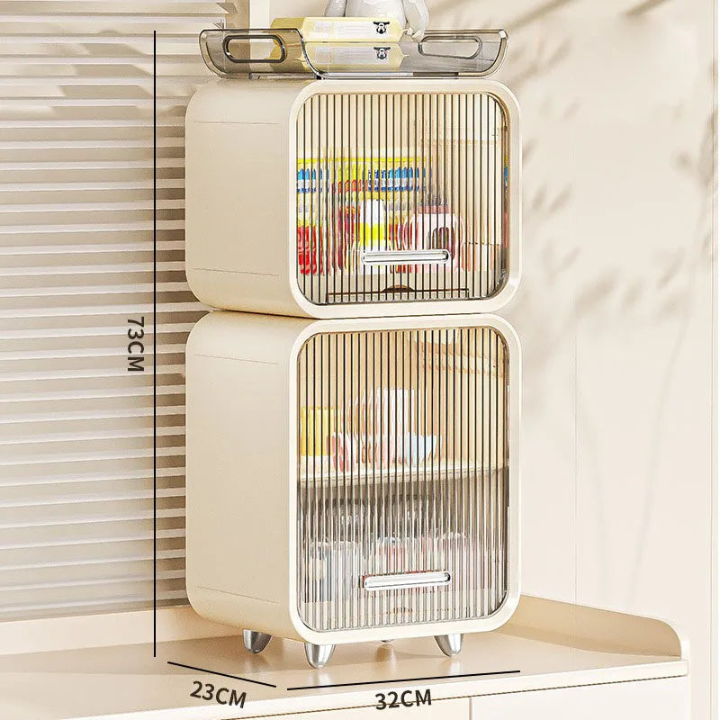 Baby Bottle Drying Rack & Organizer - Space-Saving Holder for Infant Tableware, Feeding Tools with Drainage Base Peaceful Pleasures Health and Wellness Beige-3Pcs